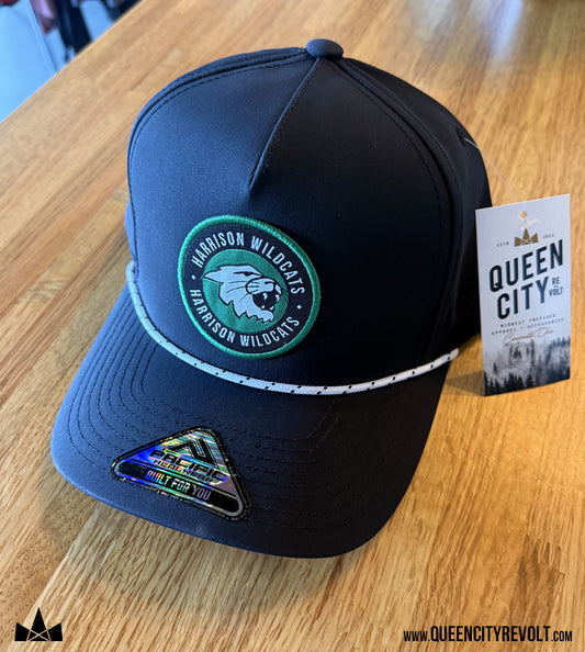 Harrison Performance Snapback, Black