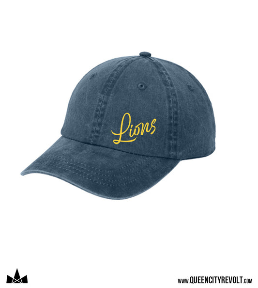 MSJ Distressed Hat, Navy