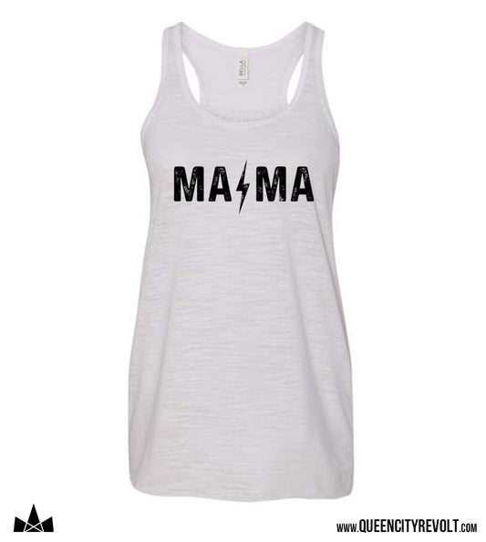 Women's Mama Tank, White
