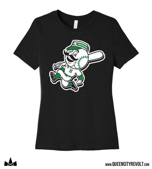 SALE! Harrison Women's Baseball Tshirt, Black