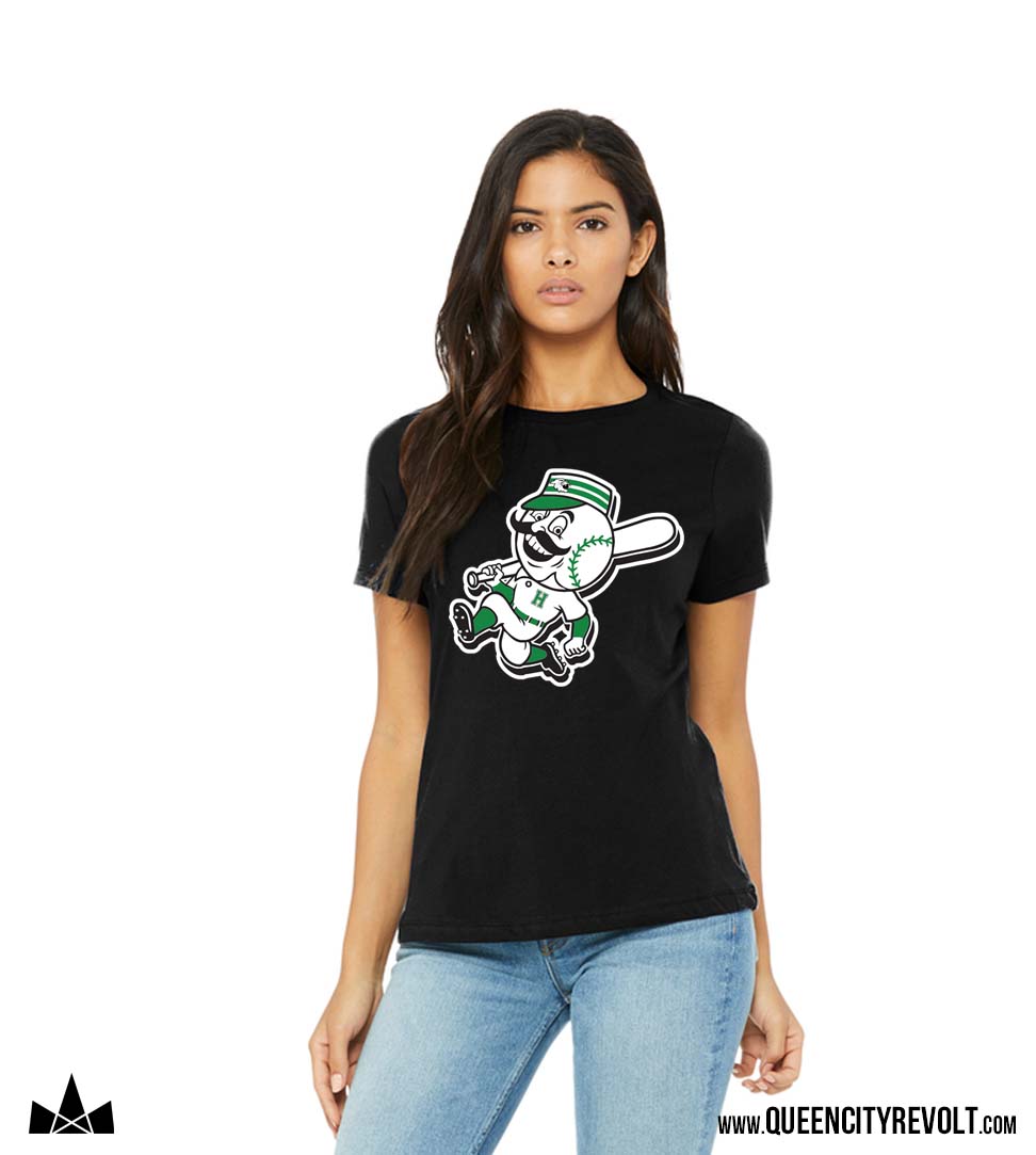 SALE! Harrison Women's Baseball Tshirt, Black