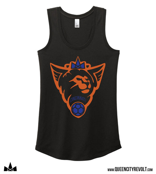 Cincinnati Soccer Tank, Black