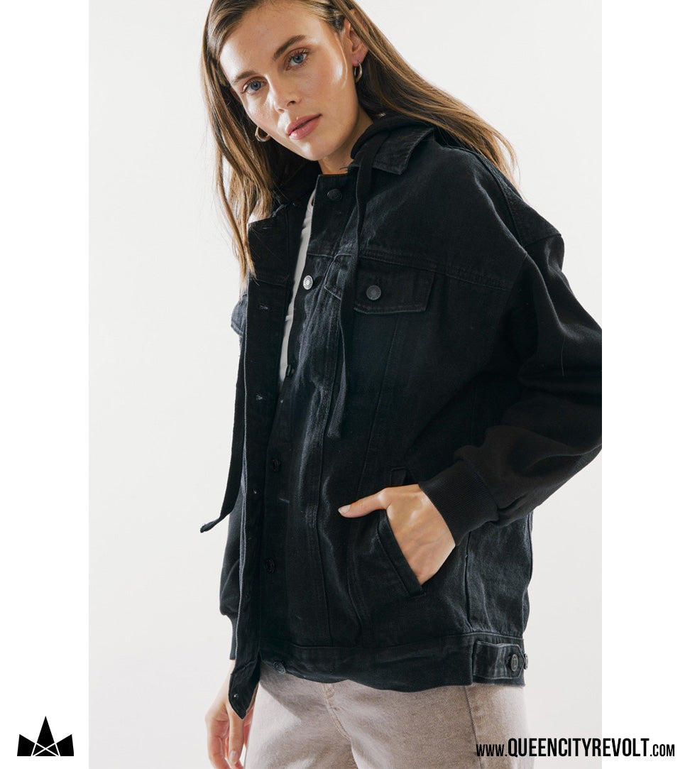 Women's KanCan Jacket, Black