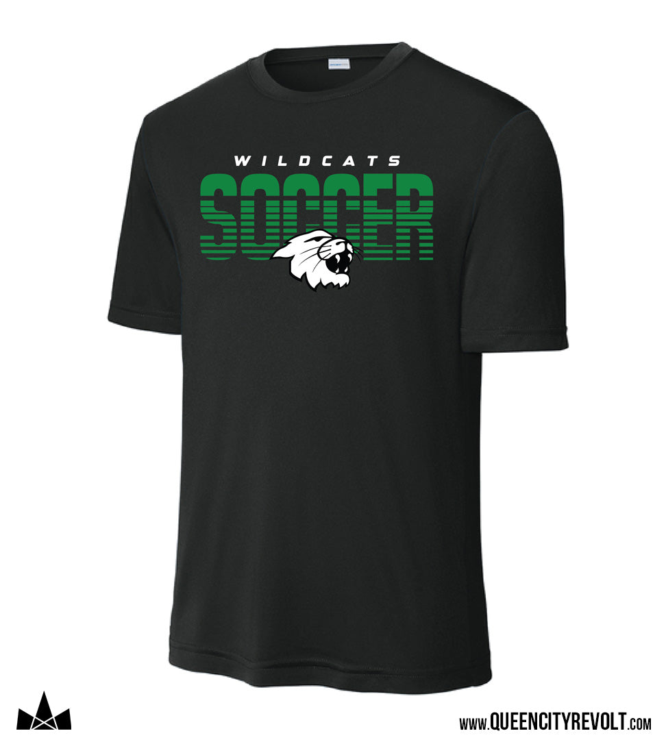 Harrison Soccer Performance Tshirt, Black