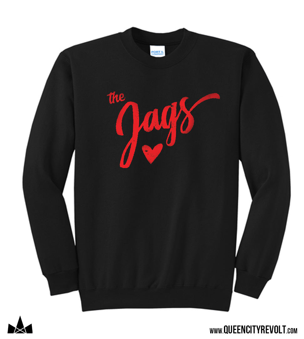 STJB The Jags Crew Sweatshirt, Black