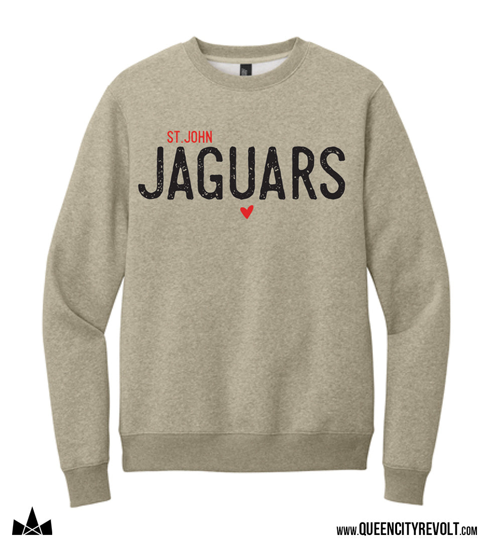 STJB Crew Sweatshirt, Oatmeal