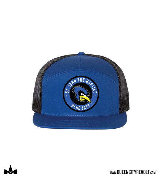 STJB Dry Ridge, Richardson Snapback Tradesman Cap, Royal/Black
