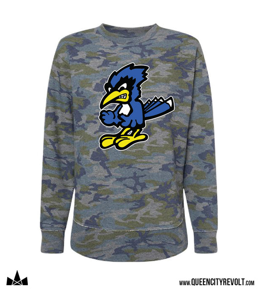 STJB Dry Ridge, Women's Crew Sweatshirt, Camo