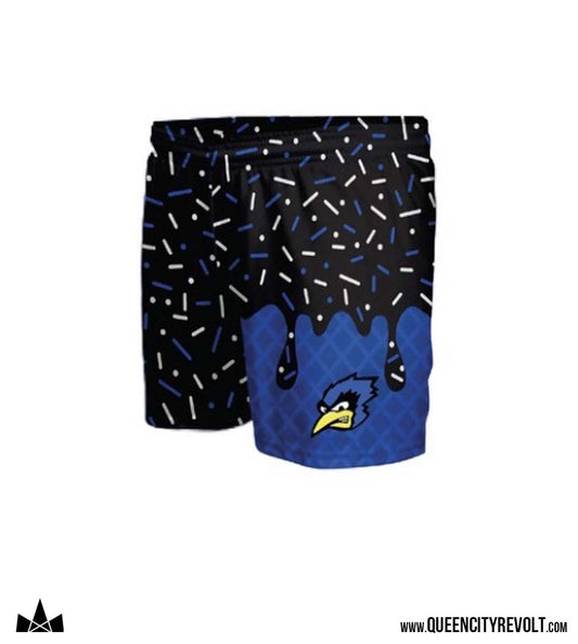 STJB Bluejays Youth Drip Shorts, Black