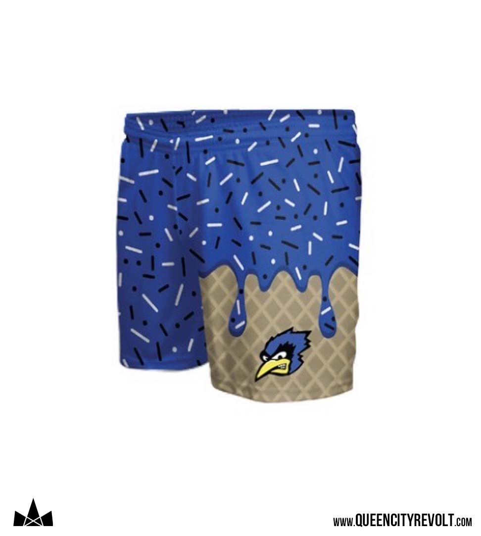 STJB Bluejays Youth Drip Shorts, Blue
