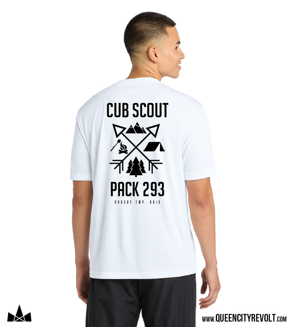 Pack 293 Adult Tshirt, White