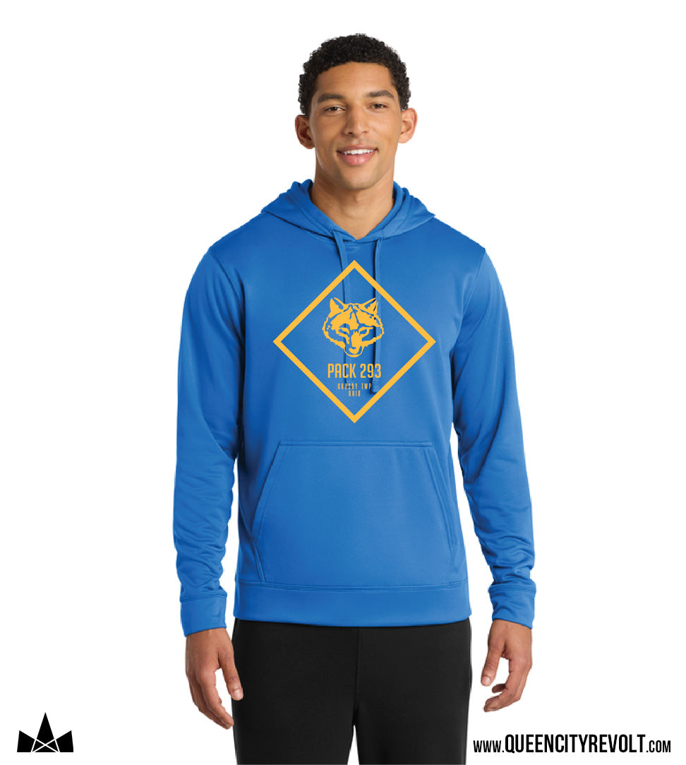 Pack 293 Youth Performance Hoodie, Royal