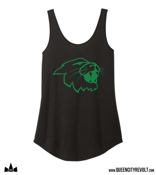 Harrison Women's Perfect Tri Relaxed Tank, Black