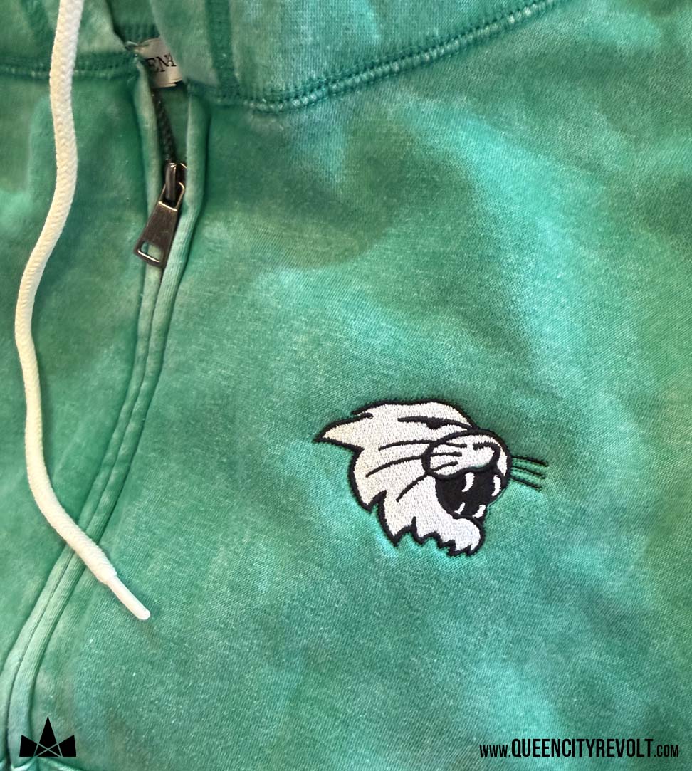 Harrison Women's Zip Up Hoodie, Green