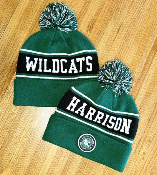 Harrison Knit Beanie, Green