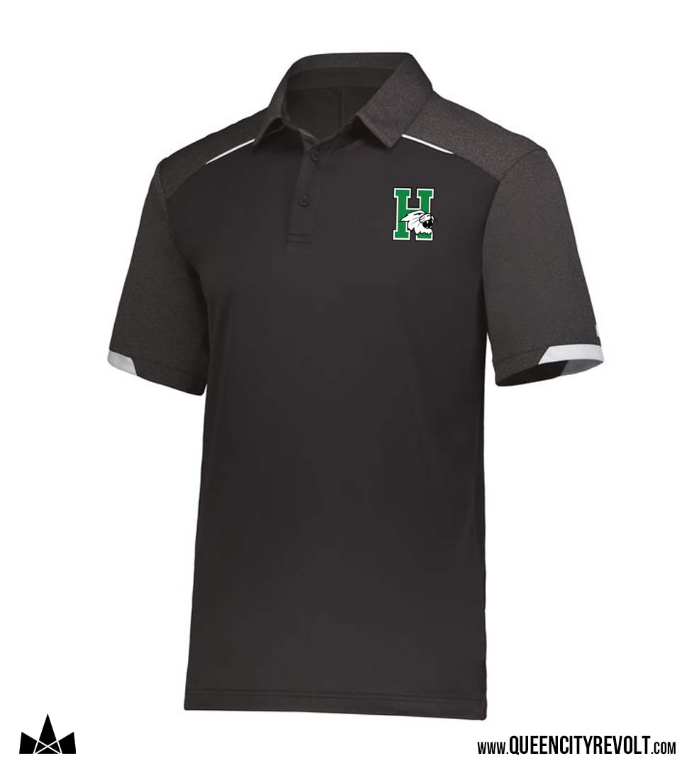 Harrison Russell Performance Polo, Black