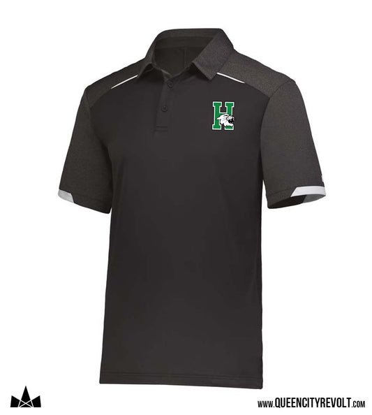 Harrison Russell Performance Polo, Black