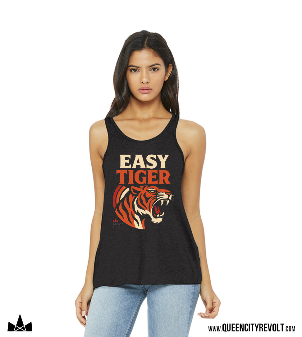 Cincinnati Football Easy Tiger Tank, Black