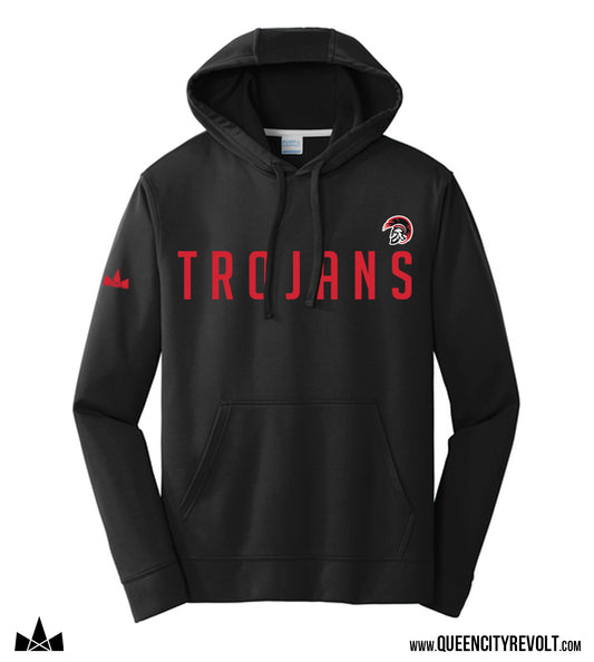 East Central Performance Hoodie, Black