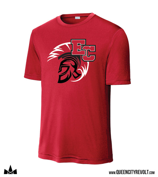 East Central Adult Performance Tshirt, Red