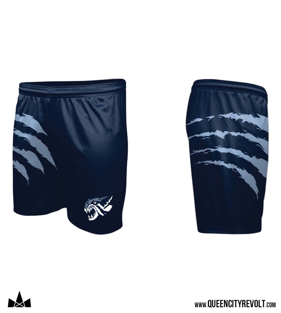 Franklin Co Youth Scratch Shorts, Navy