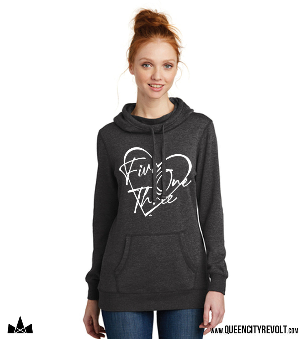 Five One Three Hoodie, Dark Grey