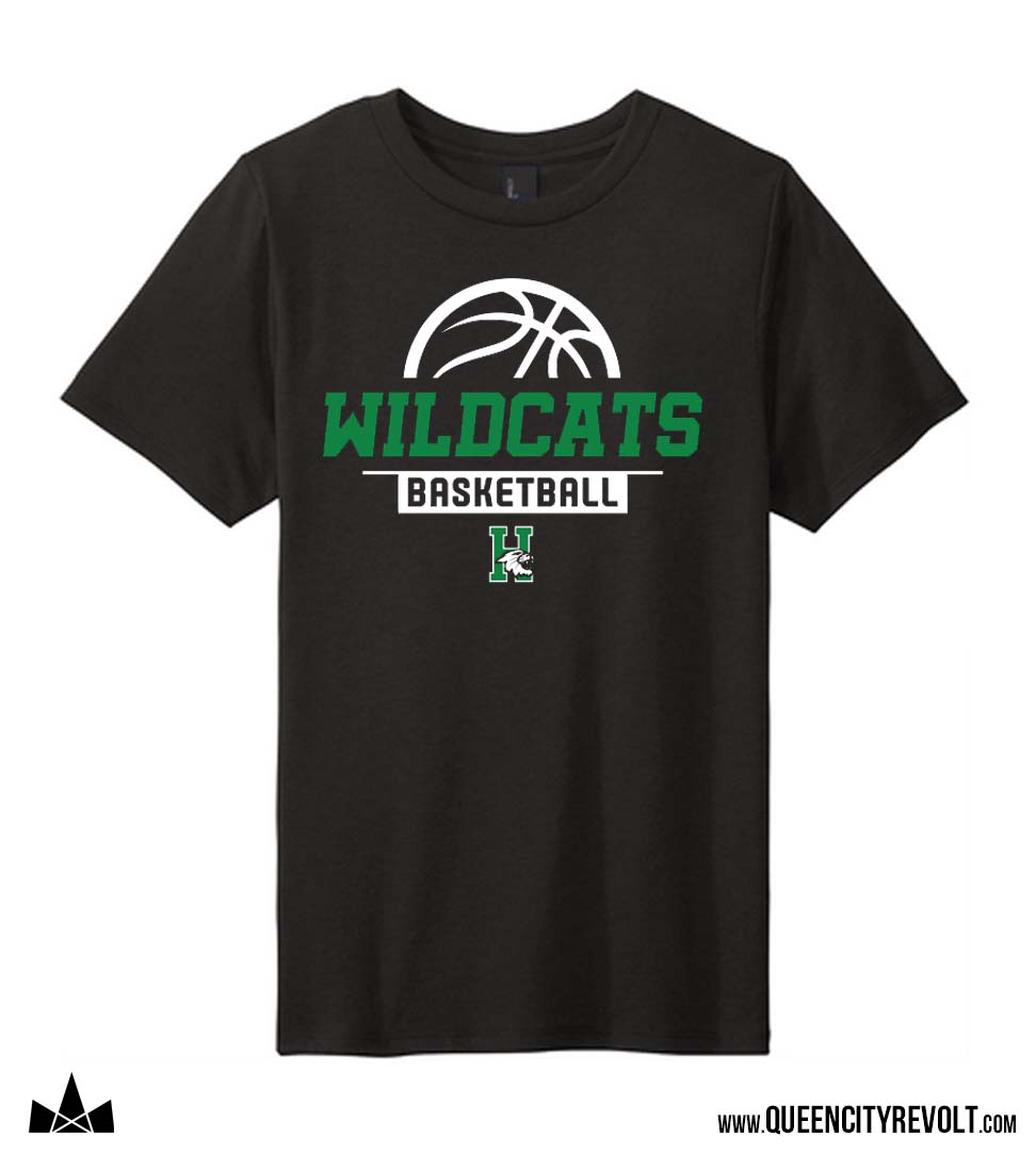 Harrison Basketball Youth Tshirt, Black