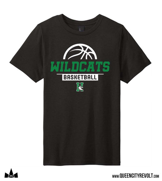 Harrison Basketball Youth Tshirt, Black