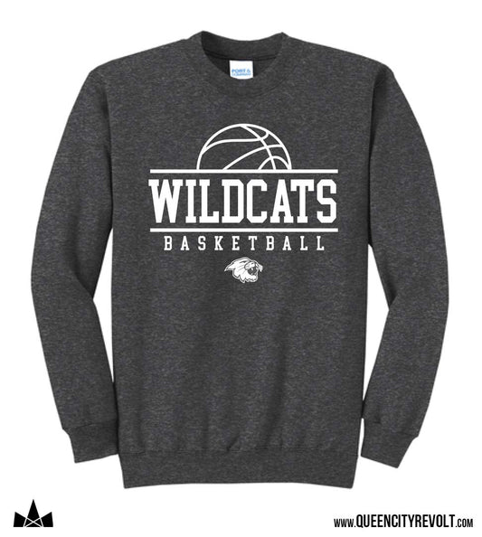 SALE! Harrison Basketball Crew Sweatshirt, Charcoal Grey