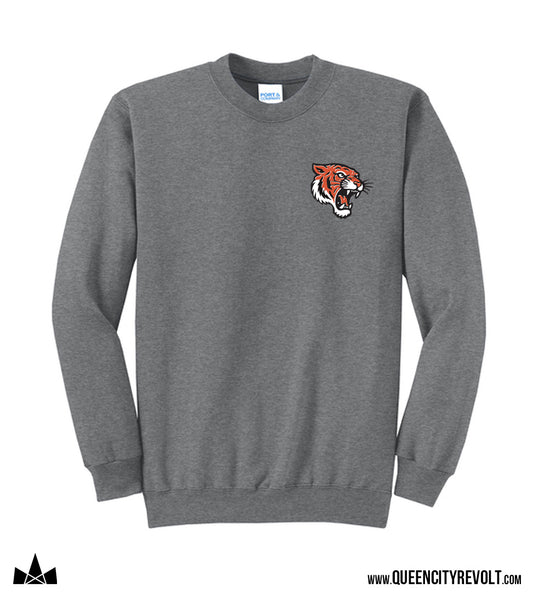 Cincinnati Football, Hell Cats Crew Sweatshirt, Grey