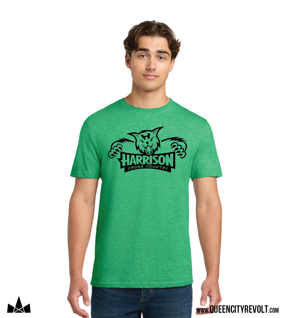 Harrison Adult Cross Country Tshirt, Green