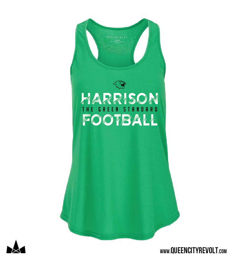 Harrison Football Tank, Green / HYF