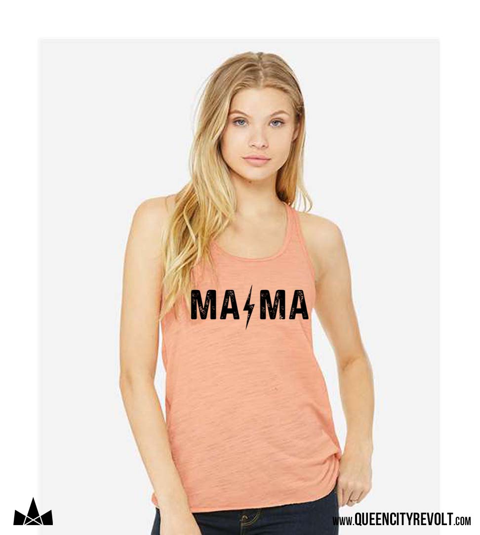 Women's Mama Tank, Peach