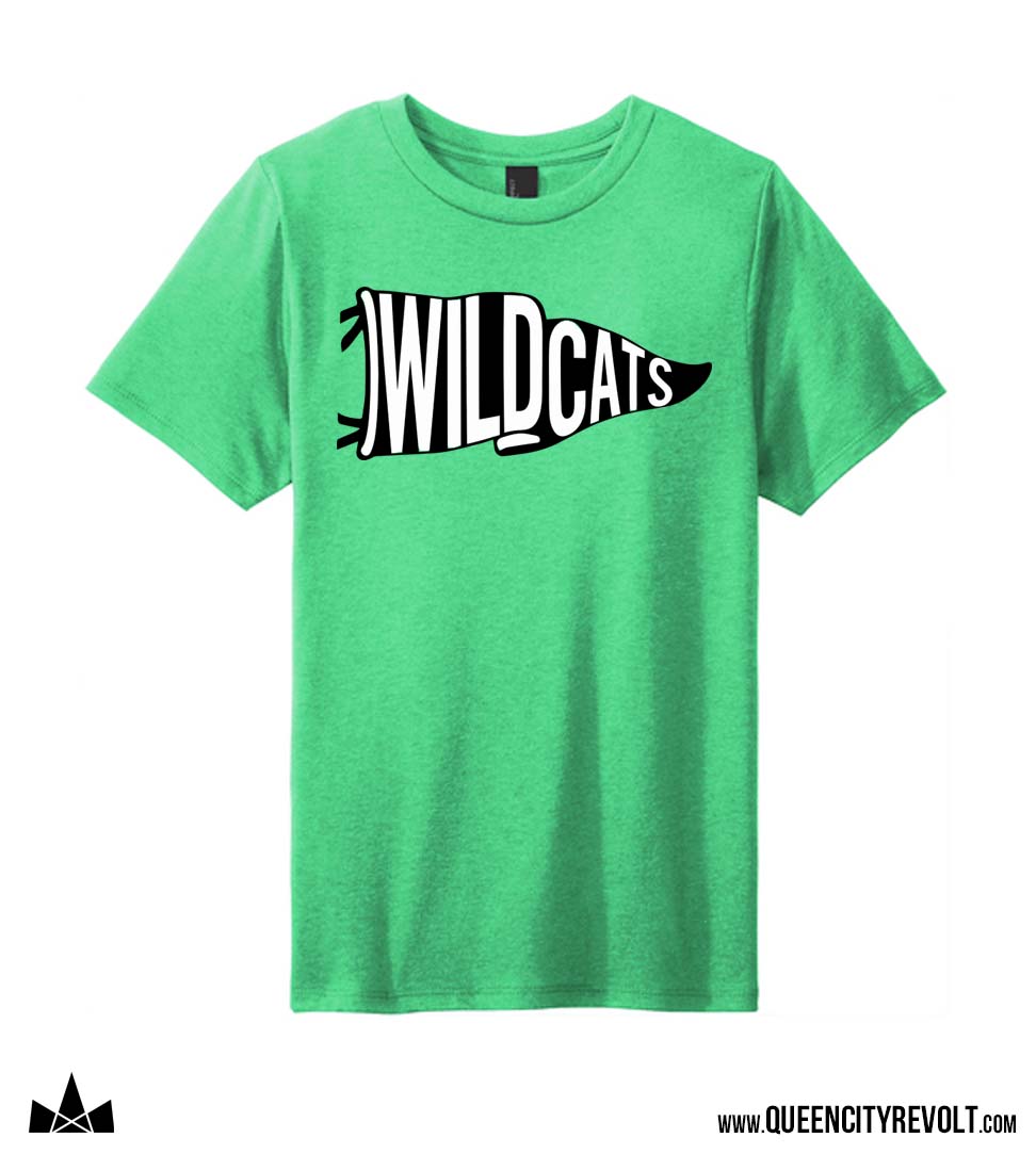 Harrison Youth Pennant Tshirt, Green