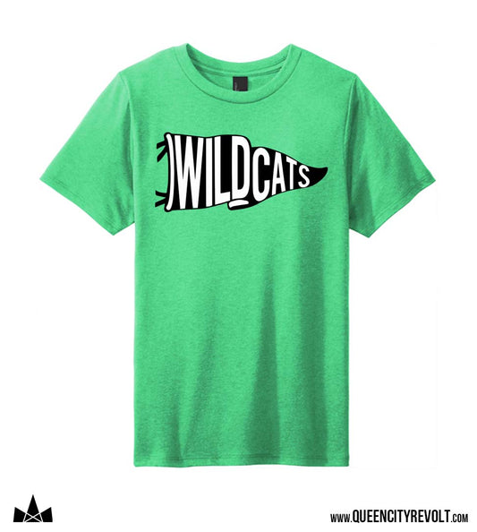Harrison Youth Pennant Tshirt, Green
