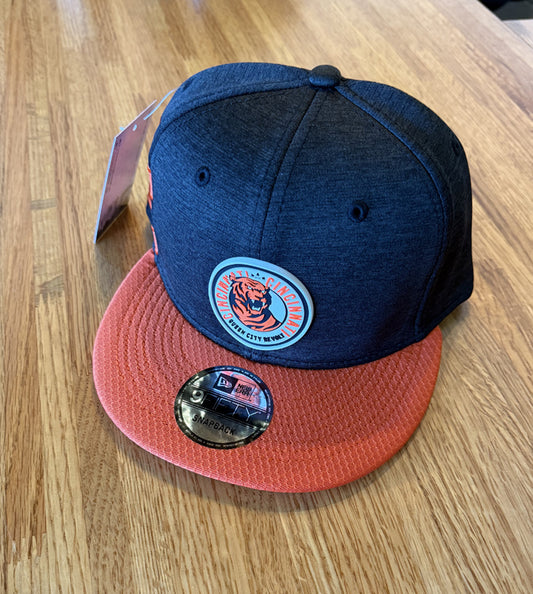 Cincinnati Football Snapback, Black/Orange