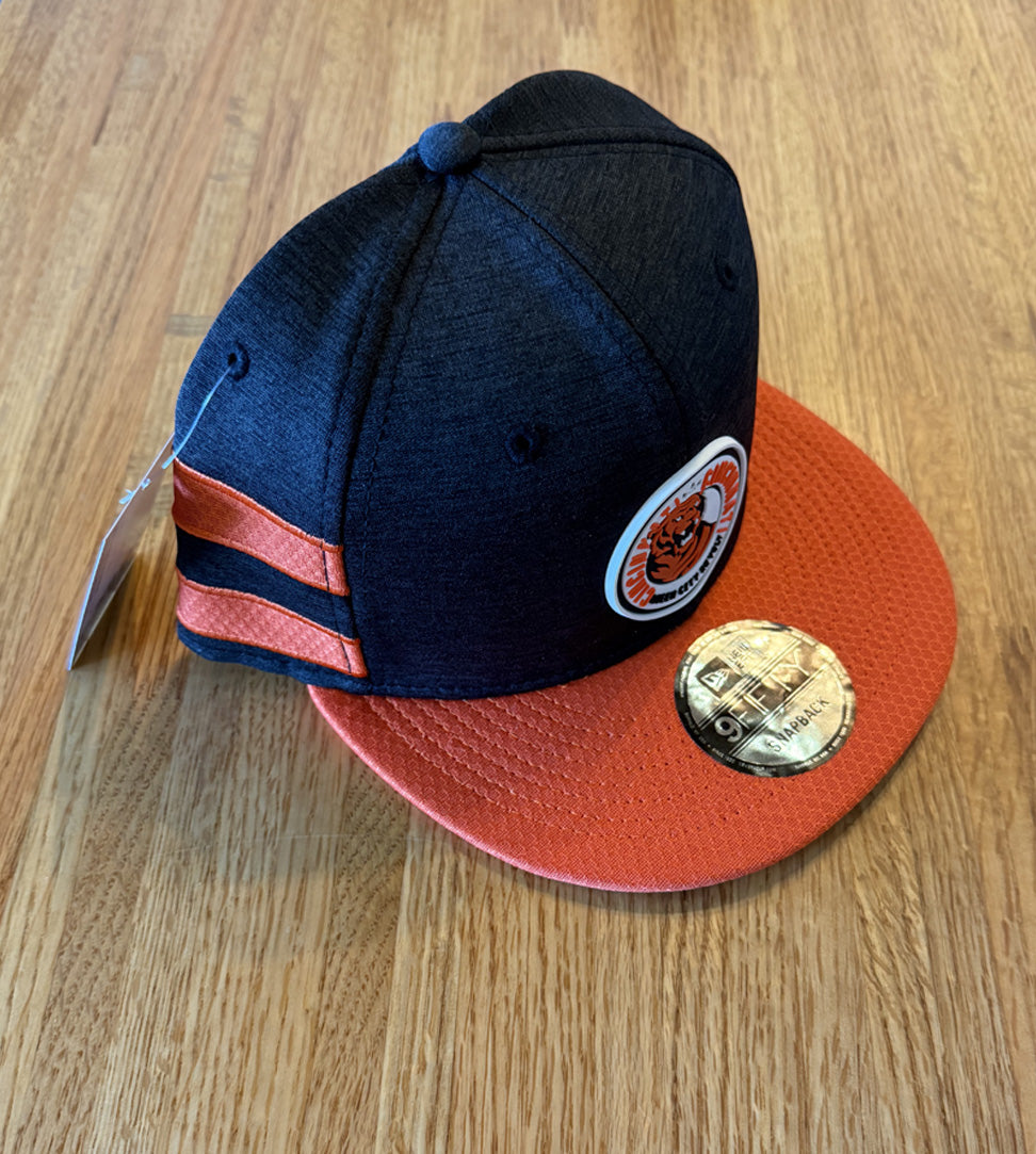 Cincinnati Football Snapback, Black/Orange