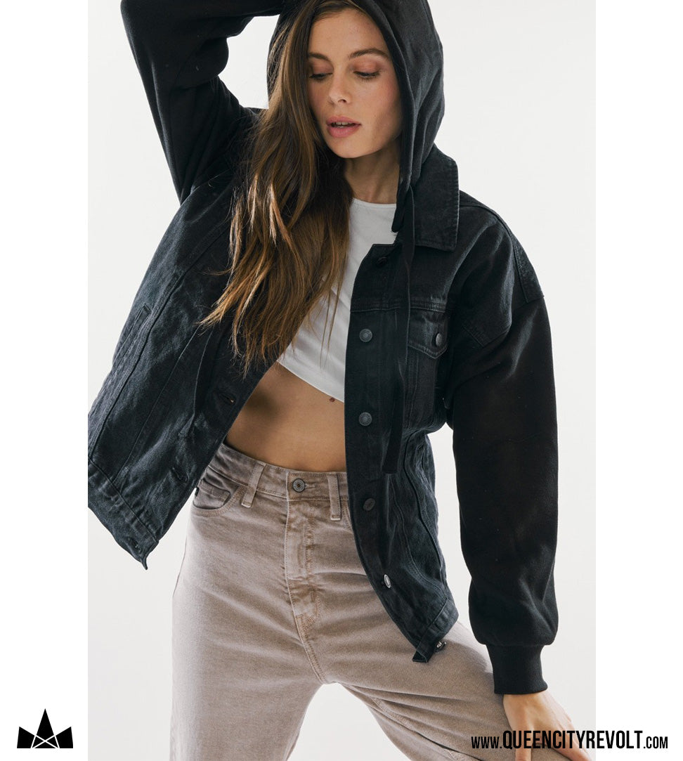 Women's KanCan Jacket, Black