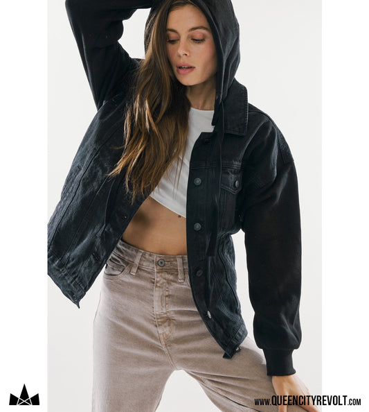 Women's KanCan Jacket, Black