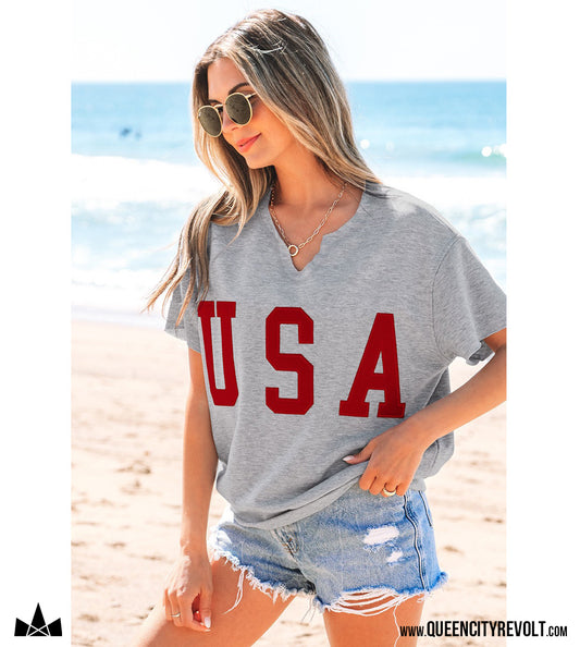 Women's USA Relaxed Fit Tee