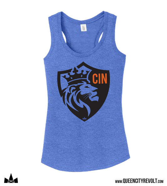 Cincinnati Soccer Tank, Blue