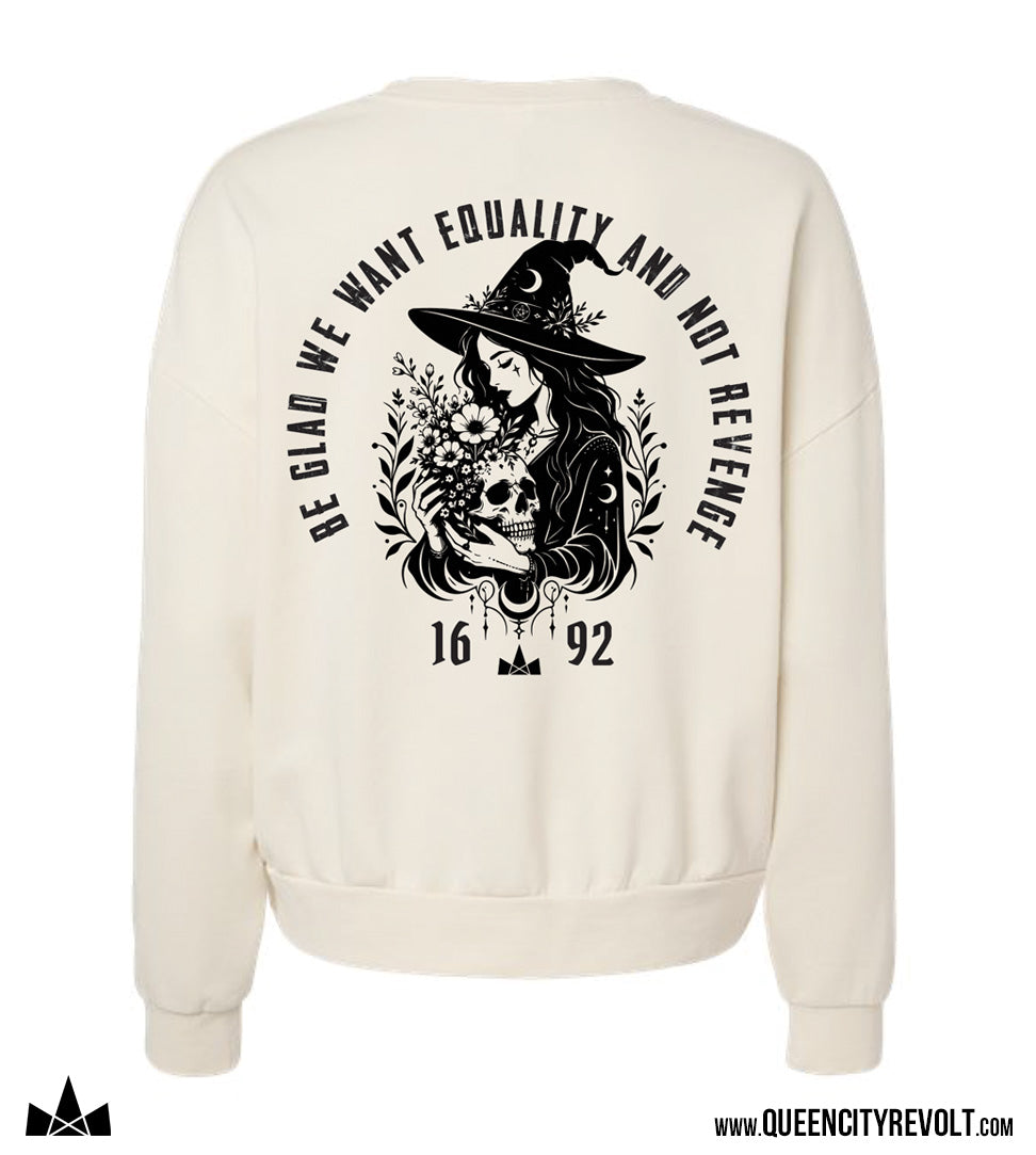 Salem Women's Crew Sweatshirt, Ivory