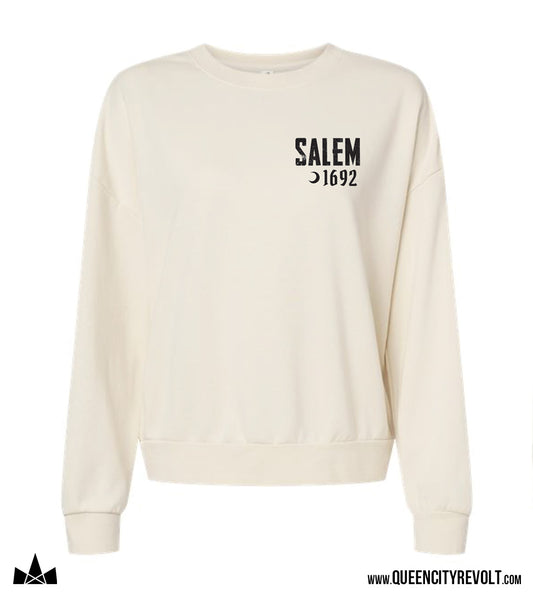 Salem Women's Crew Sweatshirt, Ivory