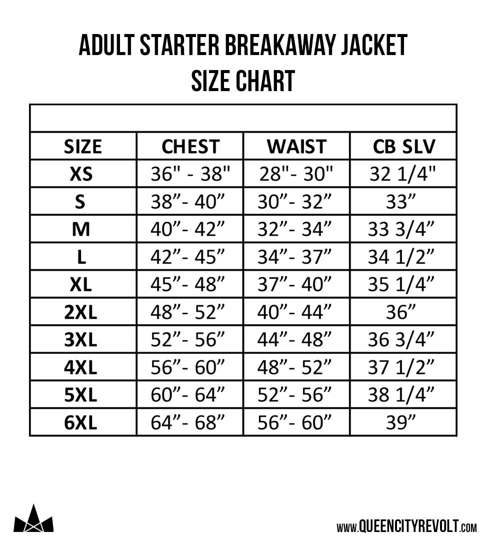 Harrison ADULT Starter Breakaway Jacket