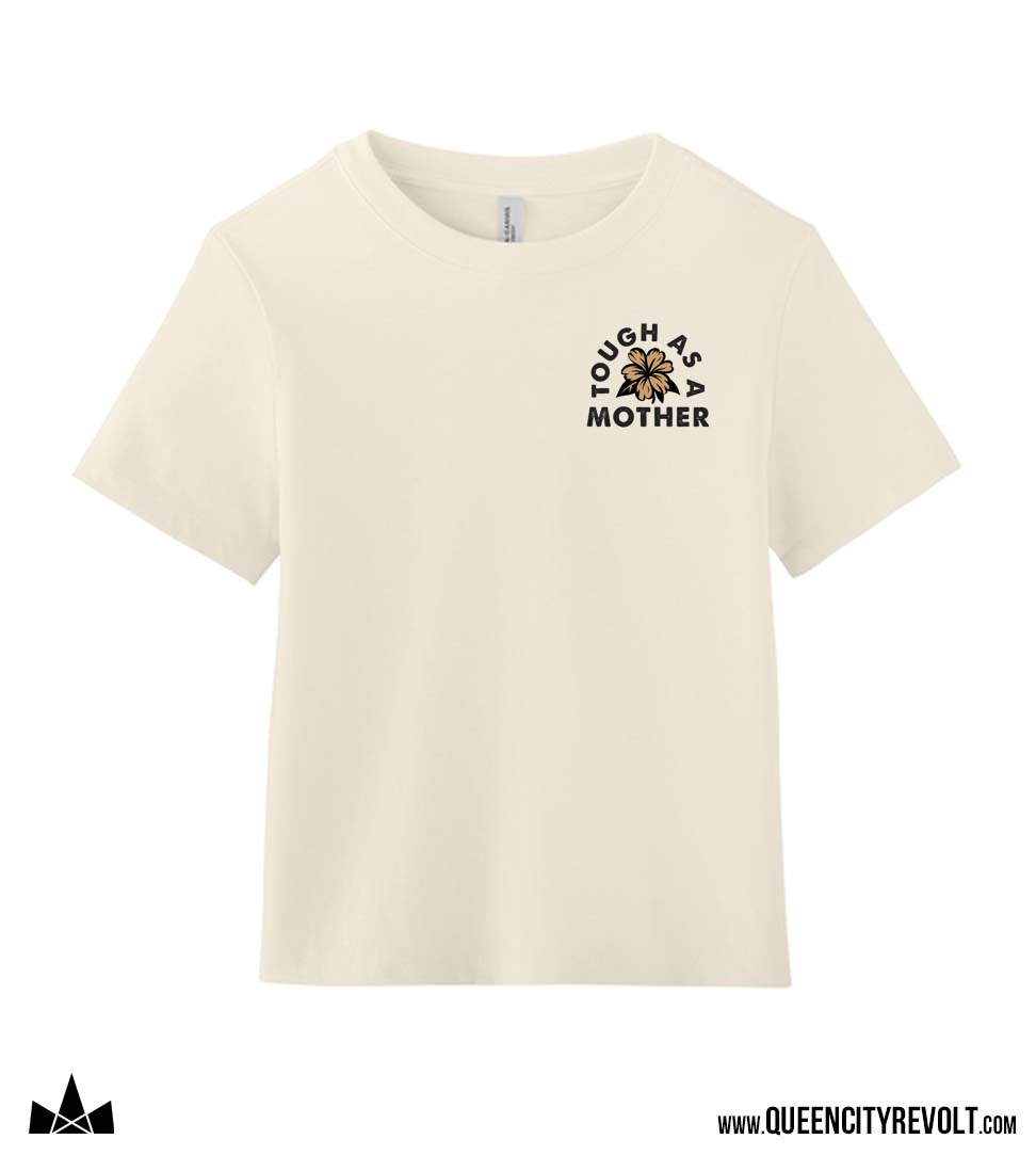 Women's Tough As A Mother Tshirt, Natural