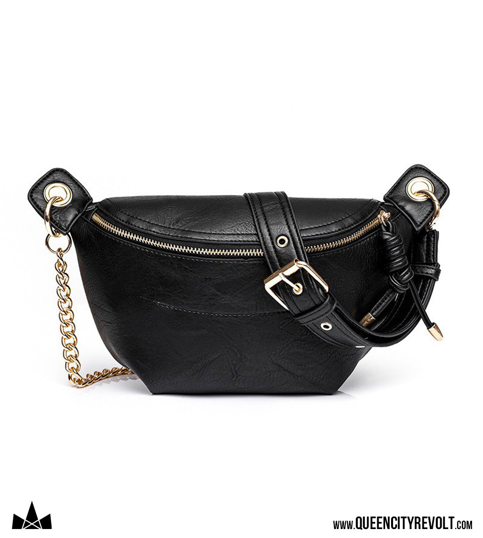 Luxe Sling Bag, Black