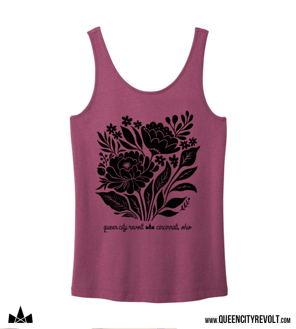 Westside Women's Tank, Raspberry