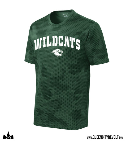 Harrison Adult Camo Performance Tshirt, Forest