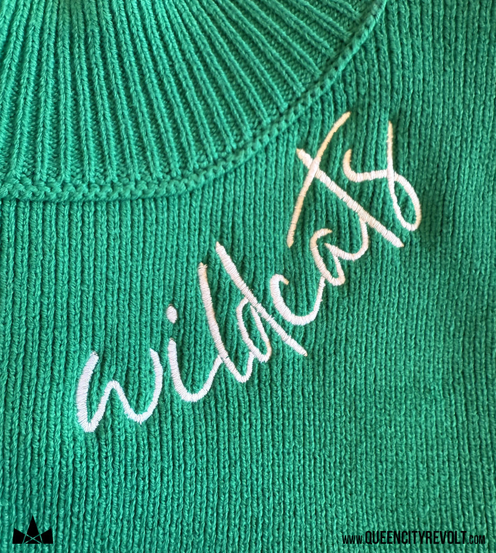 Harrison Women's Knit Sweater, Green