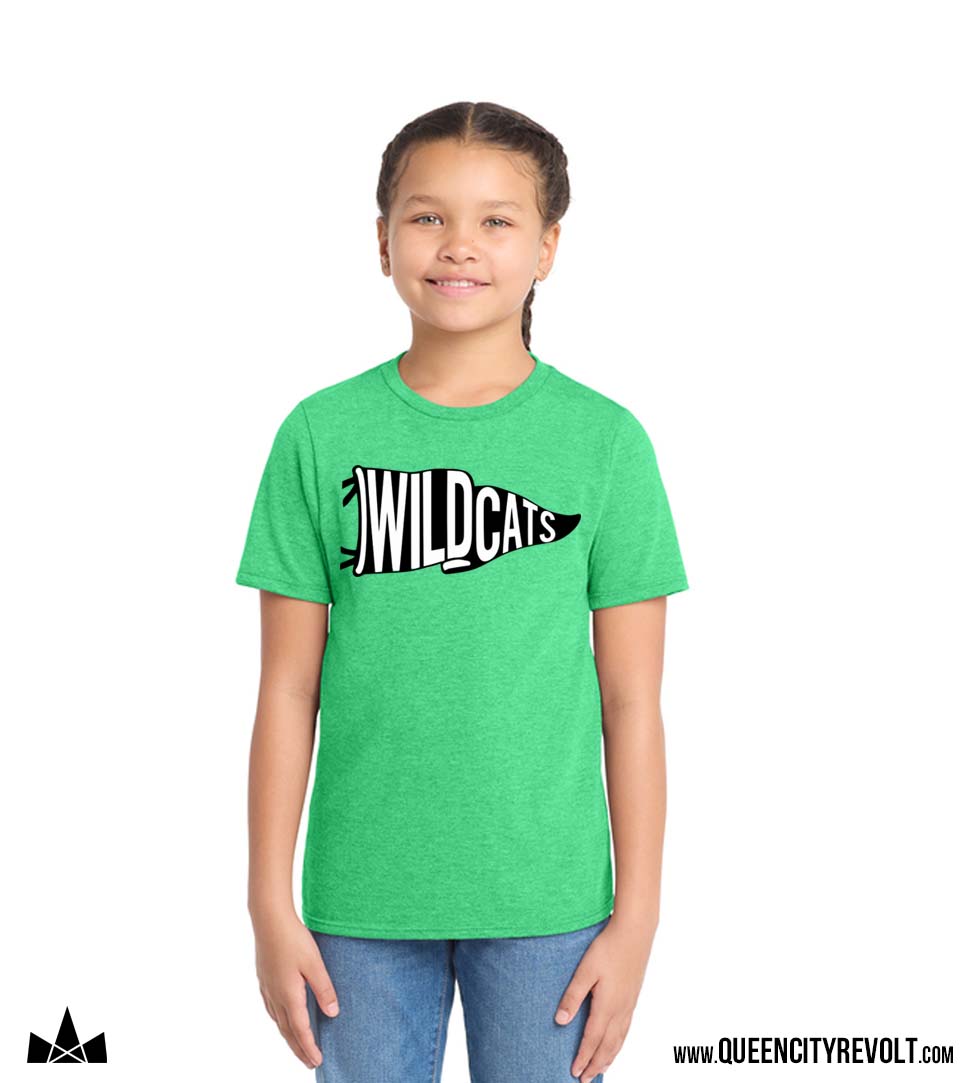 Harrison Youth Pennant Tshirt, Green